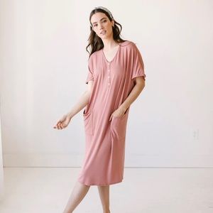 Dwell & Slumber Cocoon House Dress XS/S - Desert Rose